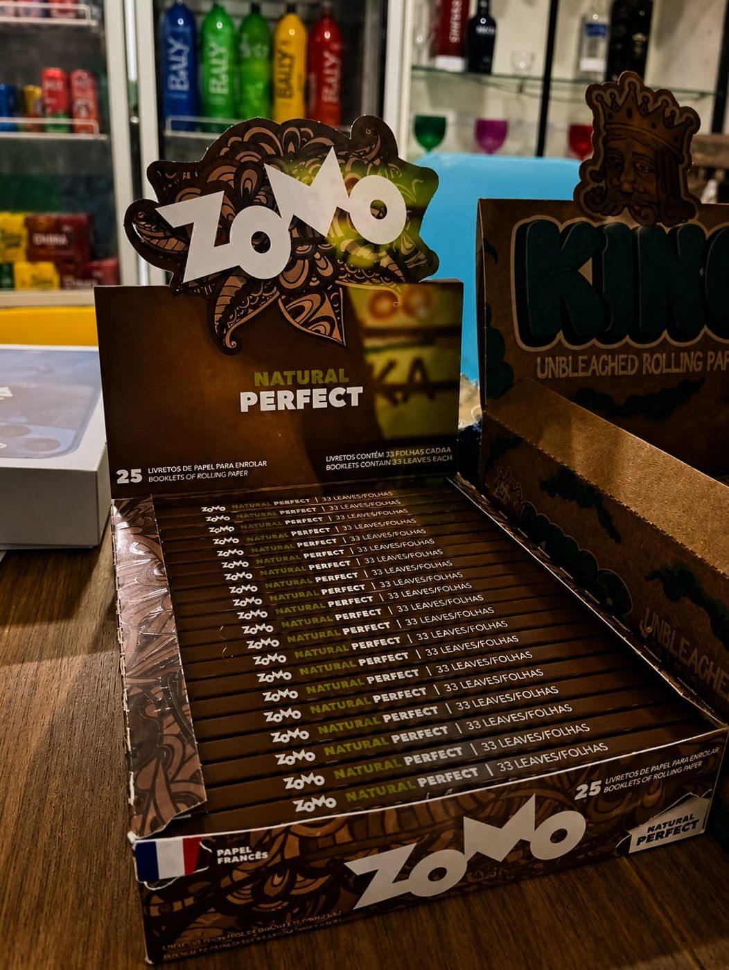 Display de sedas Zomo e King